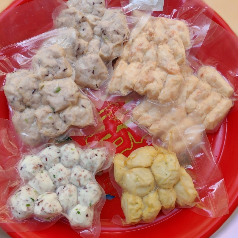 3斤福利套餐 惠来特色美食手工海虾枣猪肉卷章 多品种烧烤BBQ优选