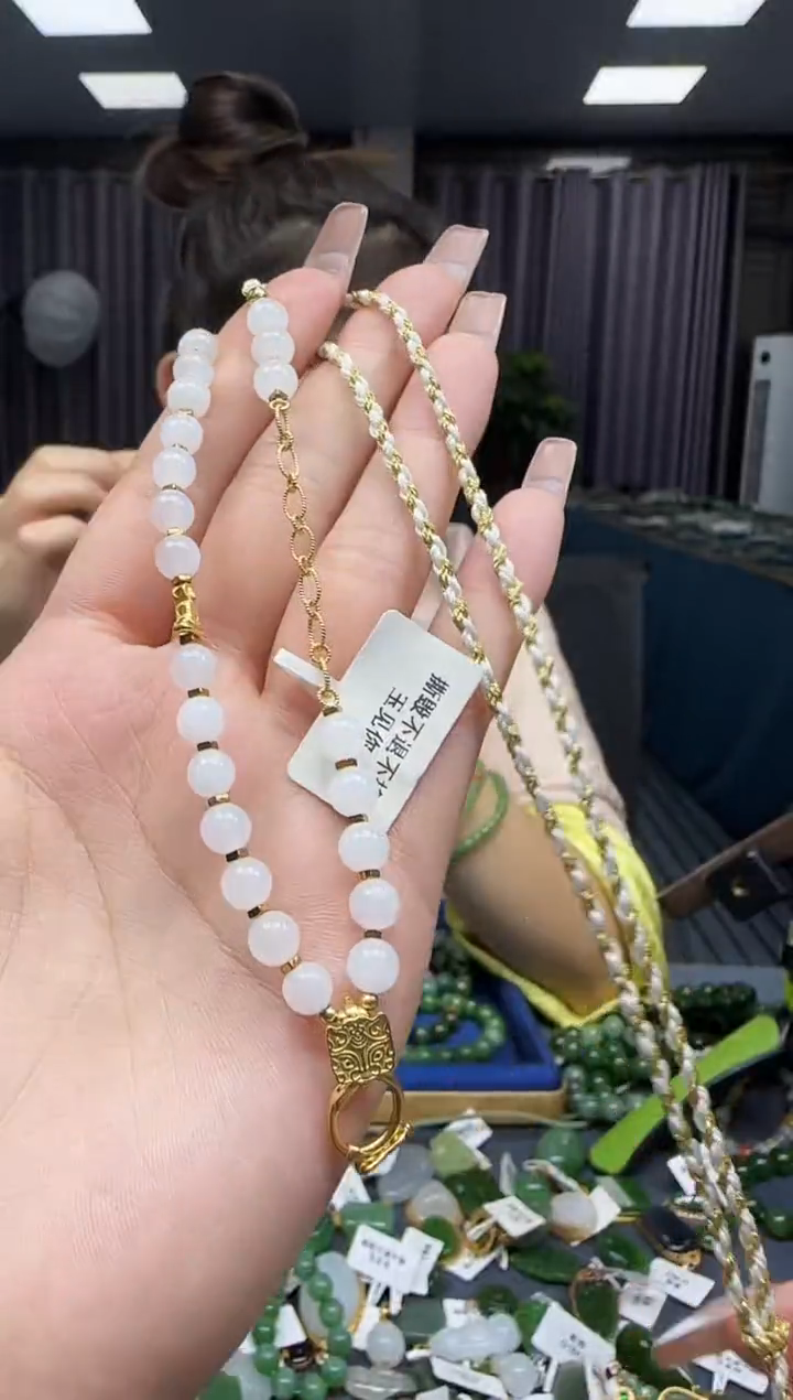 【闪购商品】和田玉挂件银S925镶嵌1