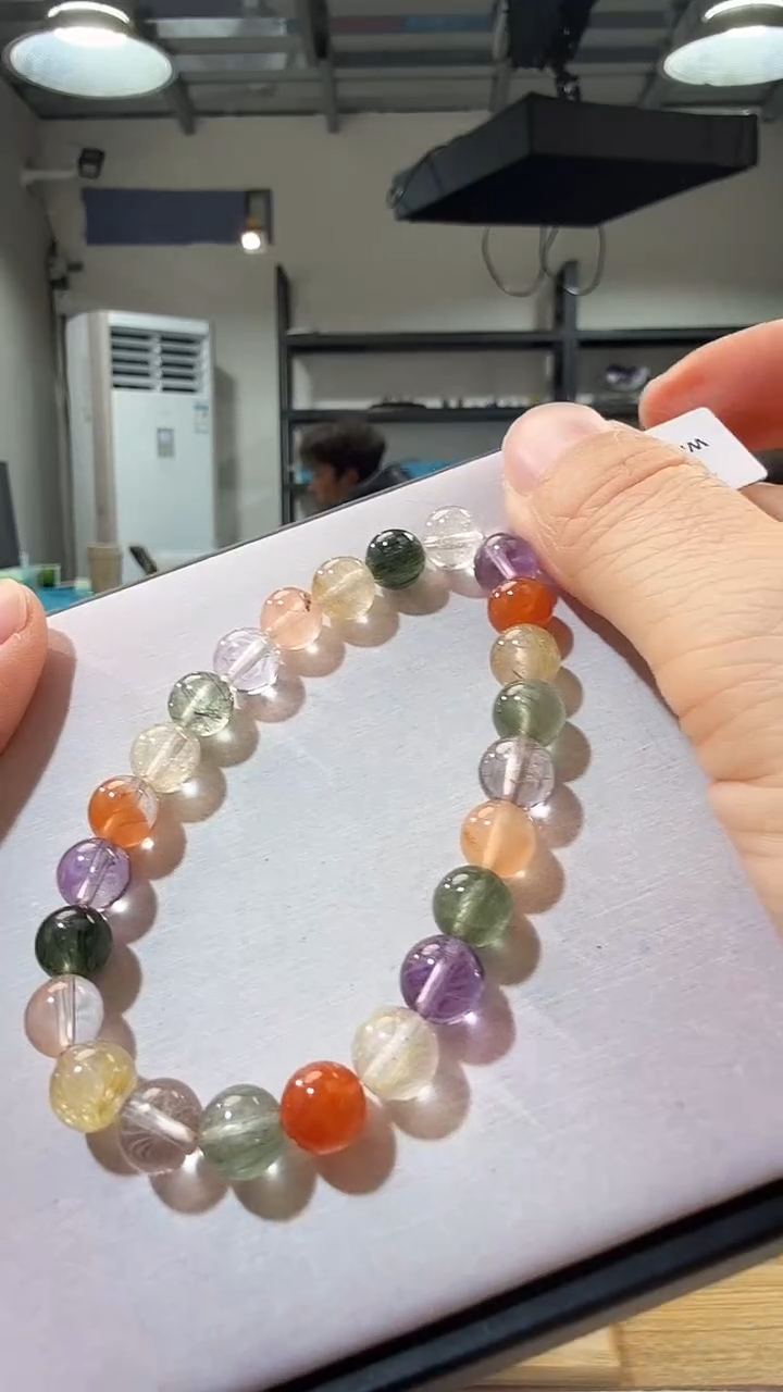 未镶嵌手链水晶优0170 约7mm