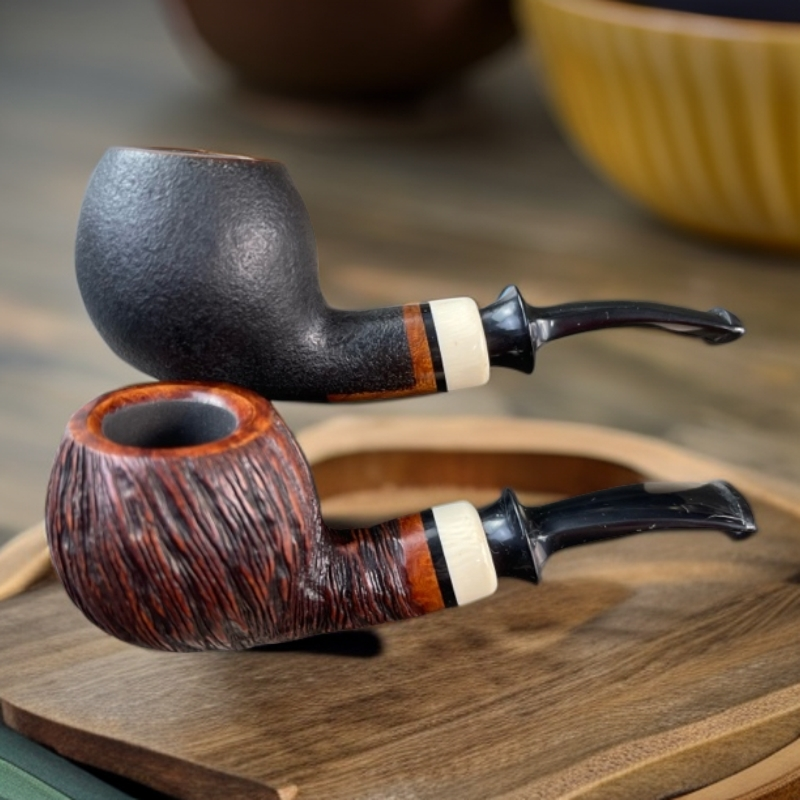 石楠木河豚鱼烟斗小河豚烟斗新手神器三毫米石楠木烟斗石楠根3MM