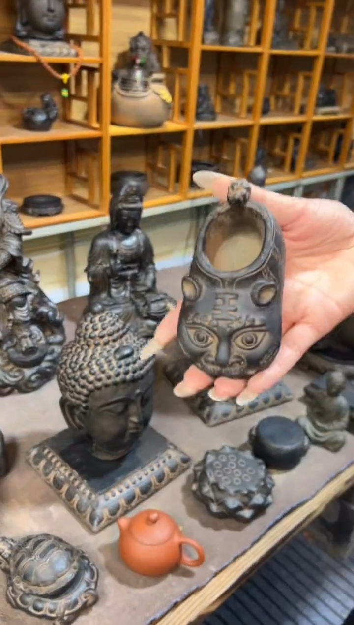 陶土【火山泥】虎头鞋