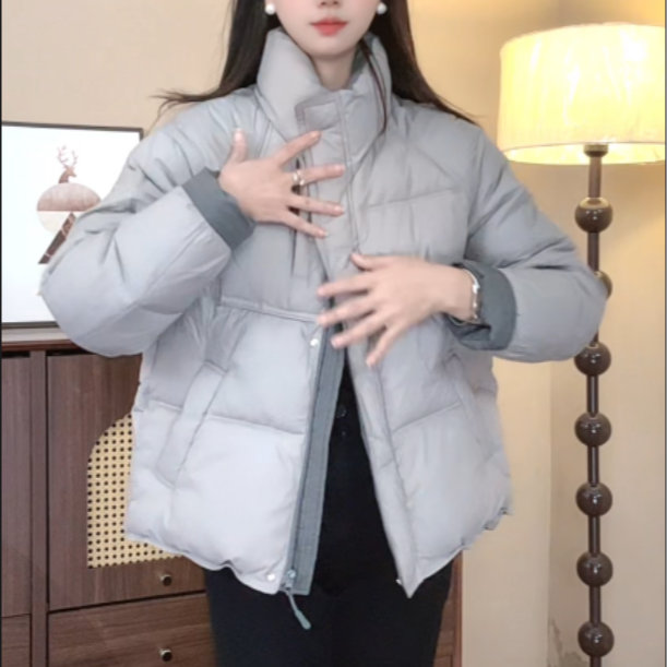 2025年秋冬洋气减龄时尚气质棉服女