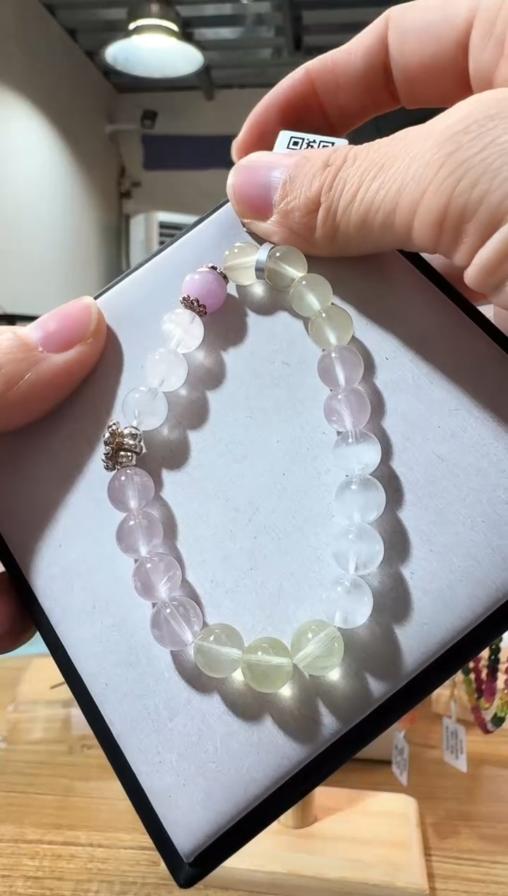 未镶嵌手链水晶优0143 约8mm