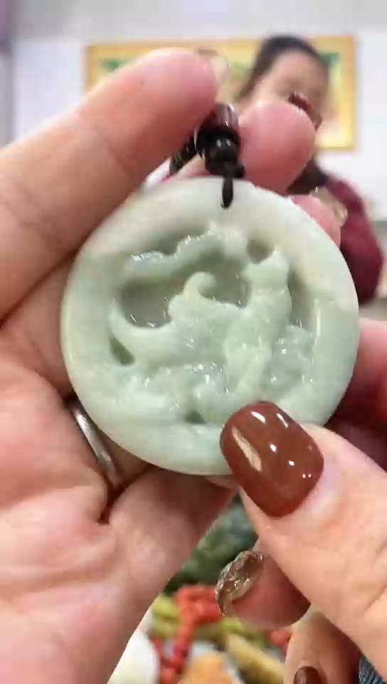 未镶嵌岫玉挂件 
