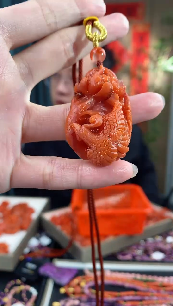 【闪购商品】南红玛瑙吊坠(赠链)未镶嵌104