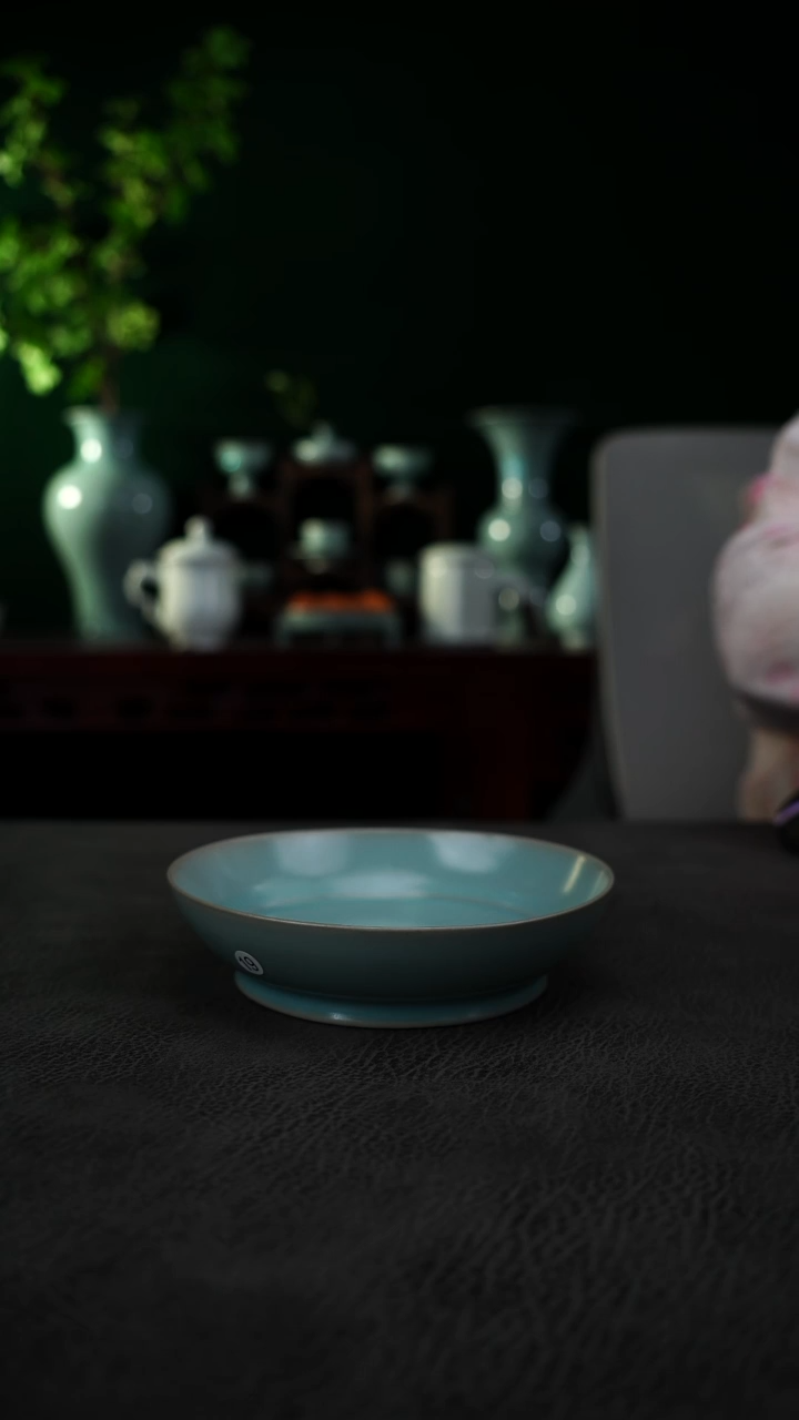 杯卷足圆洗大瑕 口失圆      