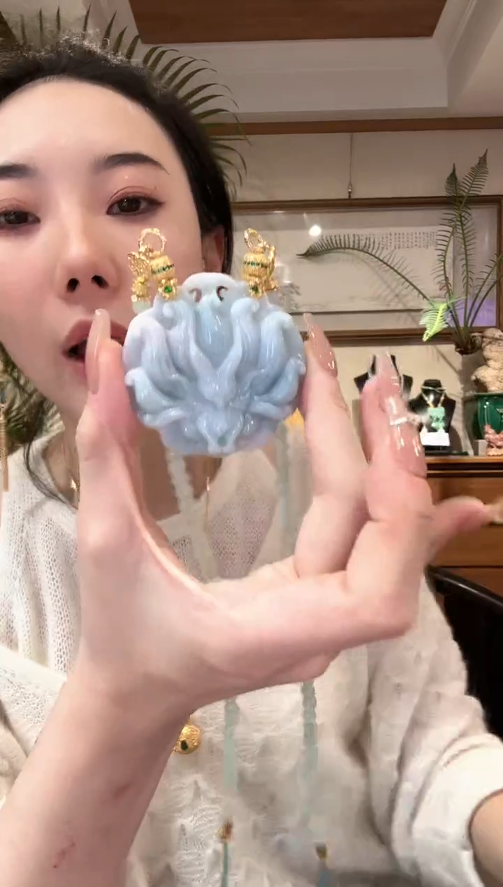 【闪购商品】翡翠颈饰未镶嵌国风