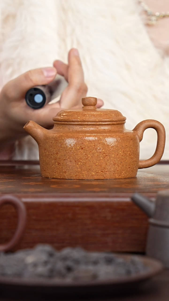 茶壶紫砂乱砂手磨沉香段德中