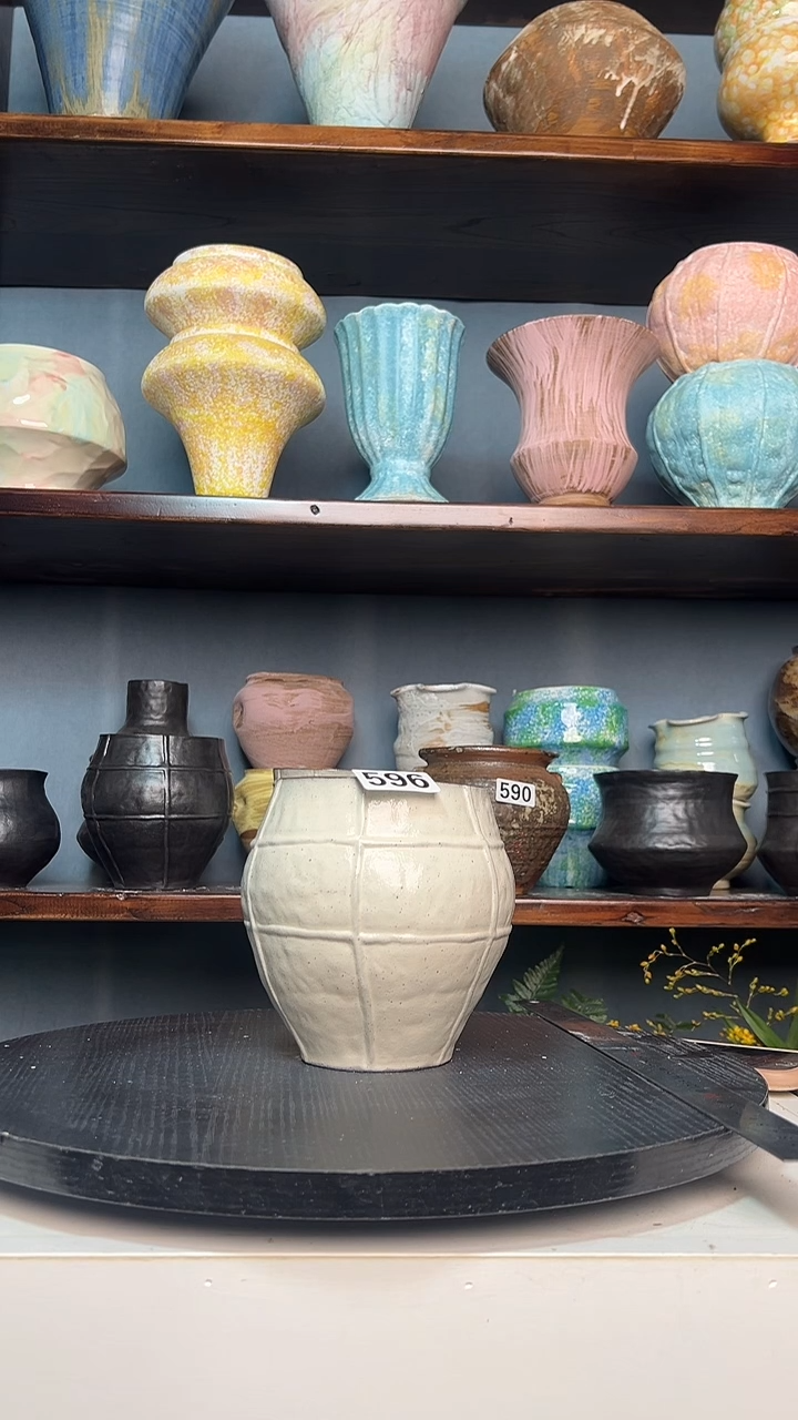 瓷片白泥596有孔10/15