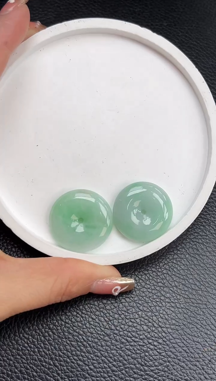 【闪购商品】翡翠颈饰未镶嵌K659-809 平安扣多样性发一