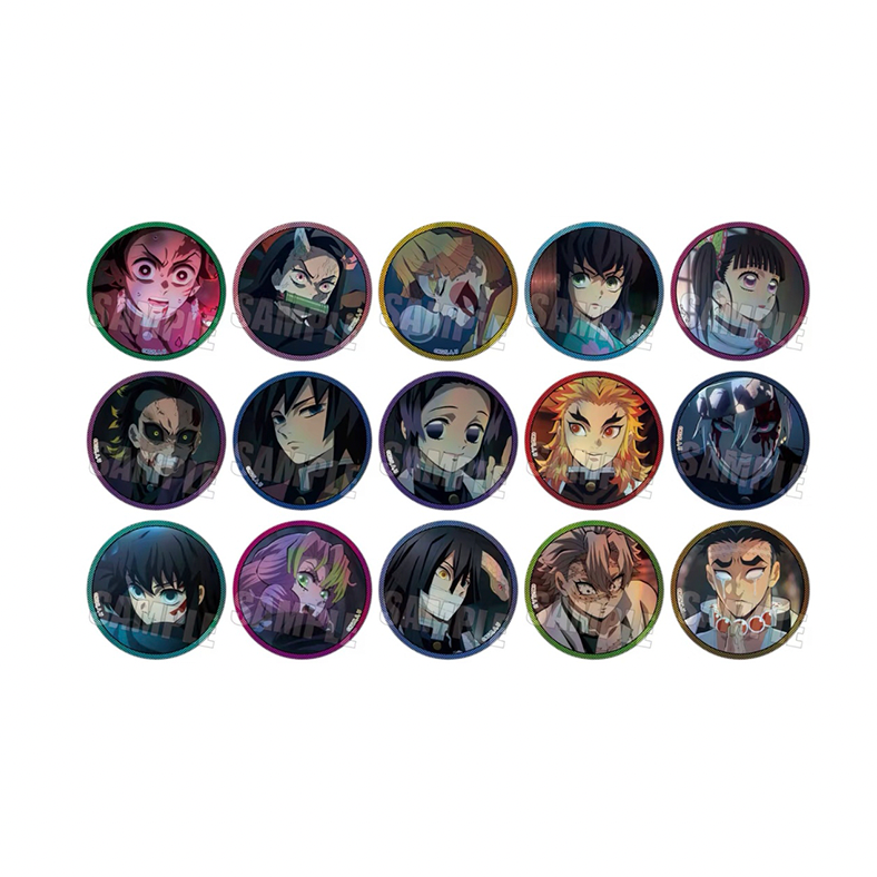 【拆盒】日谷鬼灭之刃Bellhouse正比闪徽章盲盒（直播代拆）