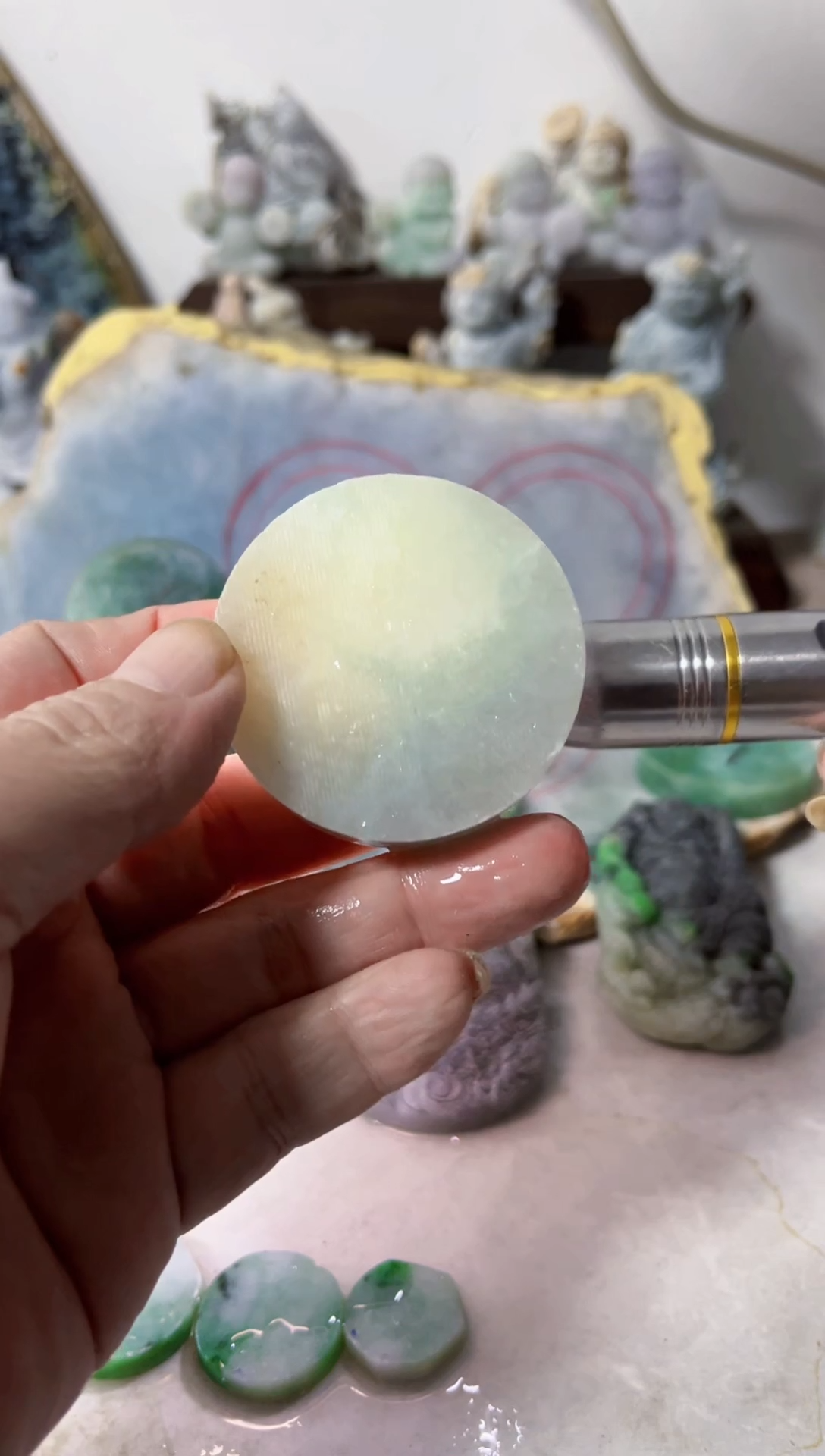 【闪购商品】翡翠吊坠(不含链)未镶嵌A822