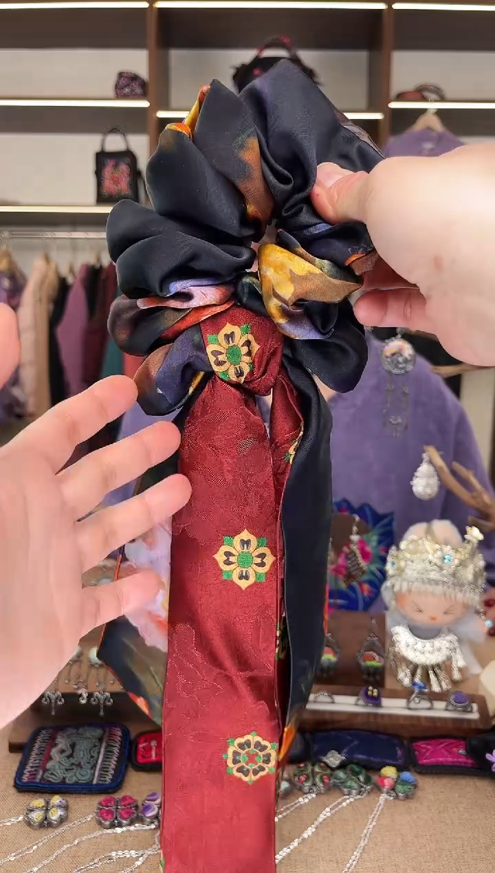 织绣奶****料A09黔东南苗族刺绣