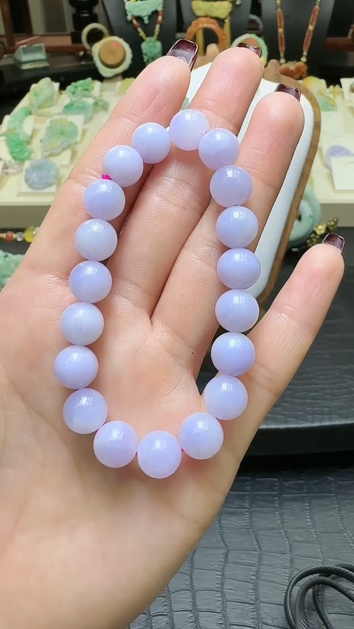 【闪购商品】翡翠手串未镶嵌天然翡翠圆珠单圈