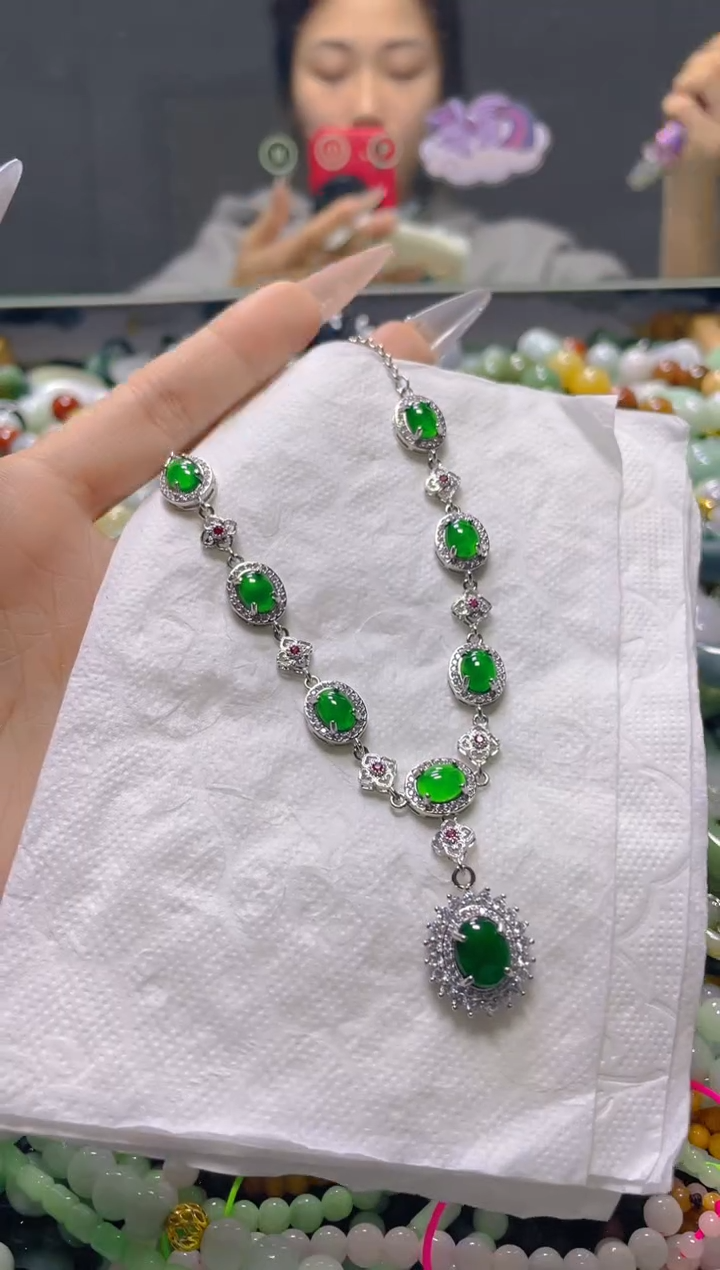 颈饰未镶嵌翡翠多样性发货择优发货