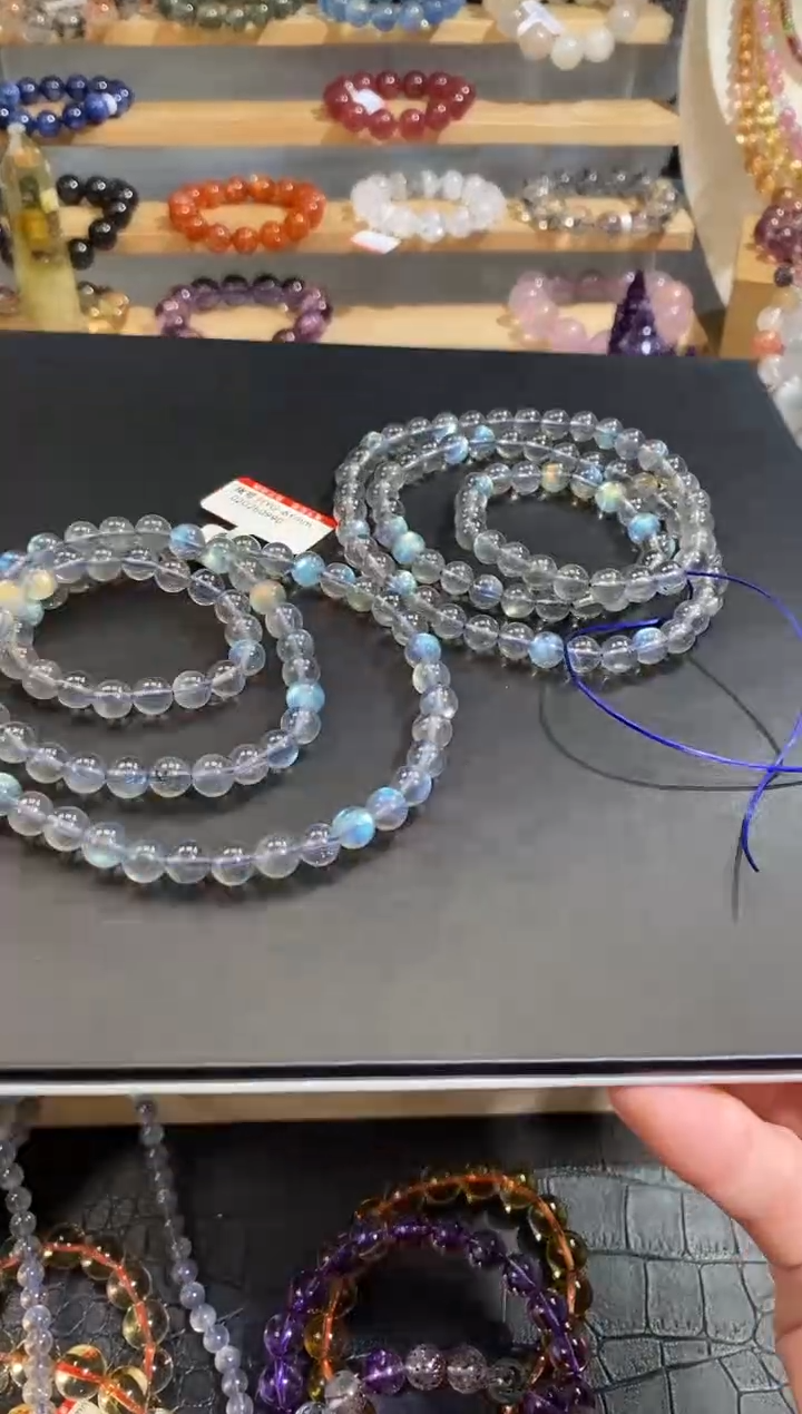 【闪购商品】拉长石手链未镶嵌多样性发一