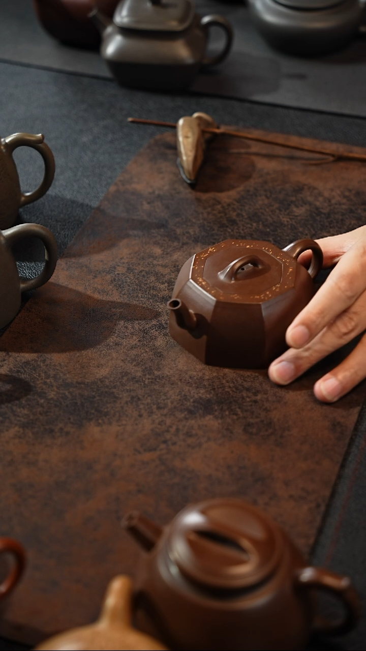 【闪购商品】紫砂茶壶陈文斌 八方