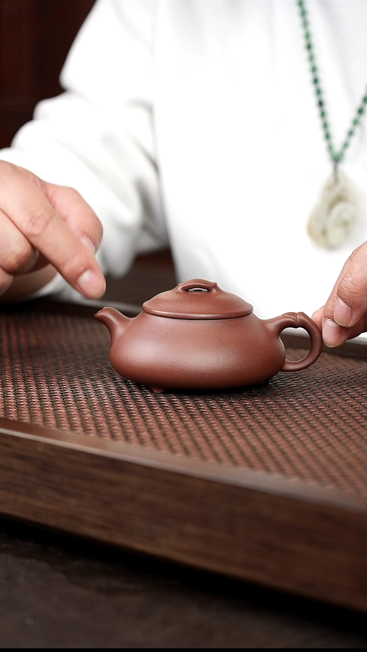 茶壶紫砂紫泥简瓢