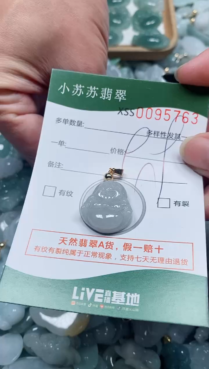 【闪购商品】翡翠颈饰未镶嵌闪购商品0095763