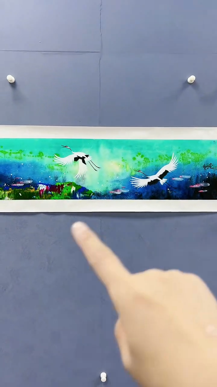 【闪购商品】绘画赵燮绘画2.2平尺仙鹤