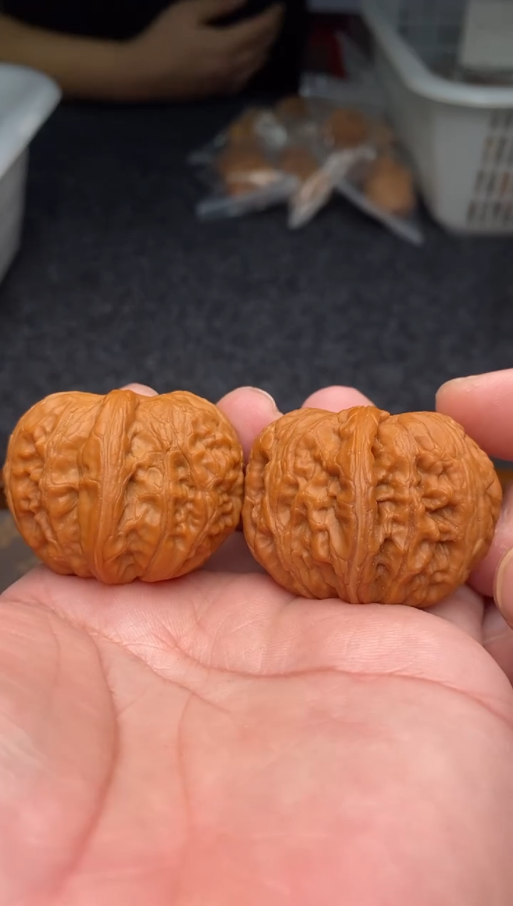 把件文玩核桃b134号44尺元宝