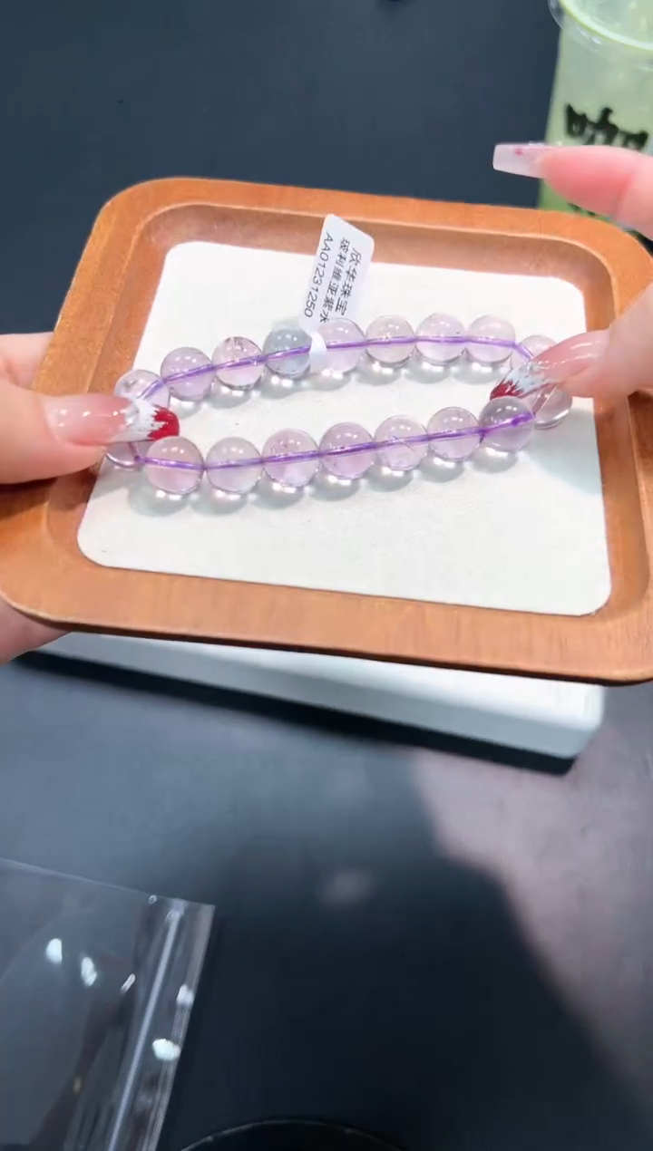 【闪购商品】水晶手串未镶嵌46n多样性发其一/1条11mm默认微瑕