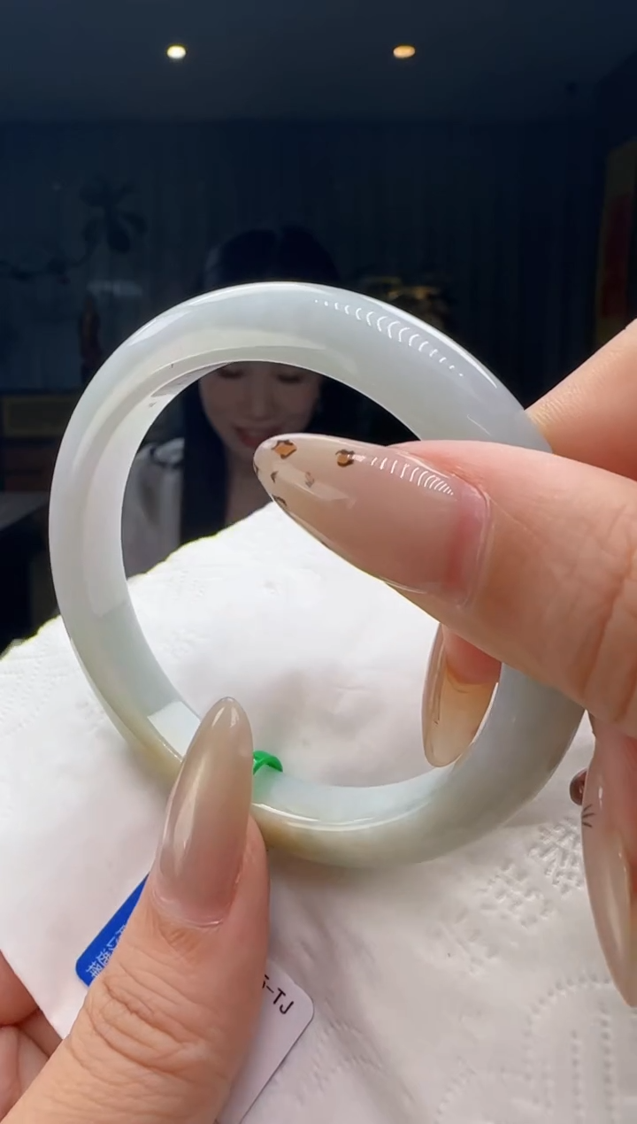 未镶嵌手镯翡翠MM@@60B7J14964