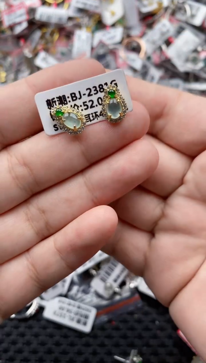 【闪购商品】翡翠戒指银S925镶嵌33333---8