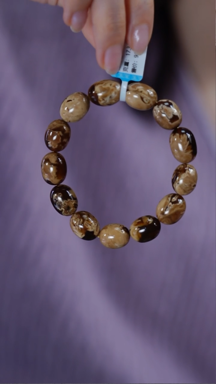 【闪购商品】琥珀颈饰未镶嵌缅珀单圈手串