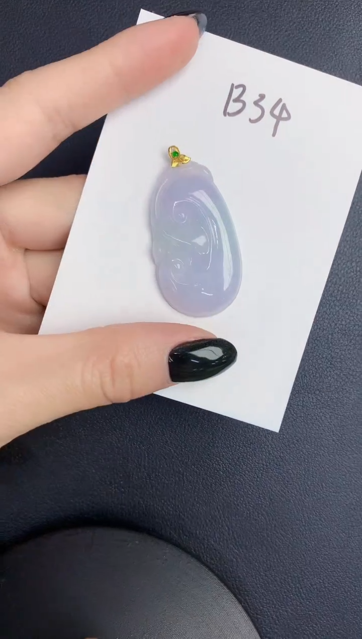 【闪购商品】翡翠颈饰18K金镶嵌0000000000