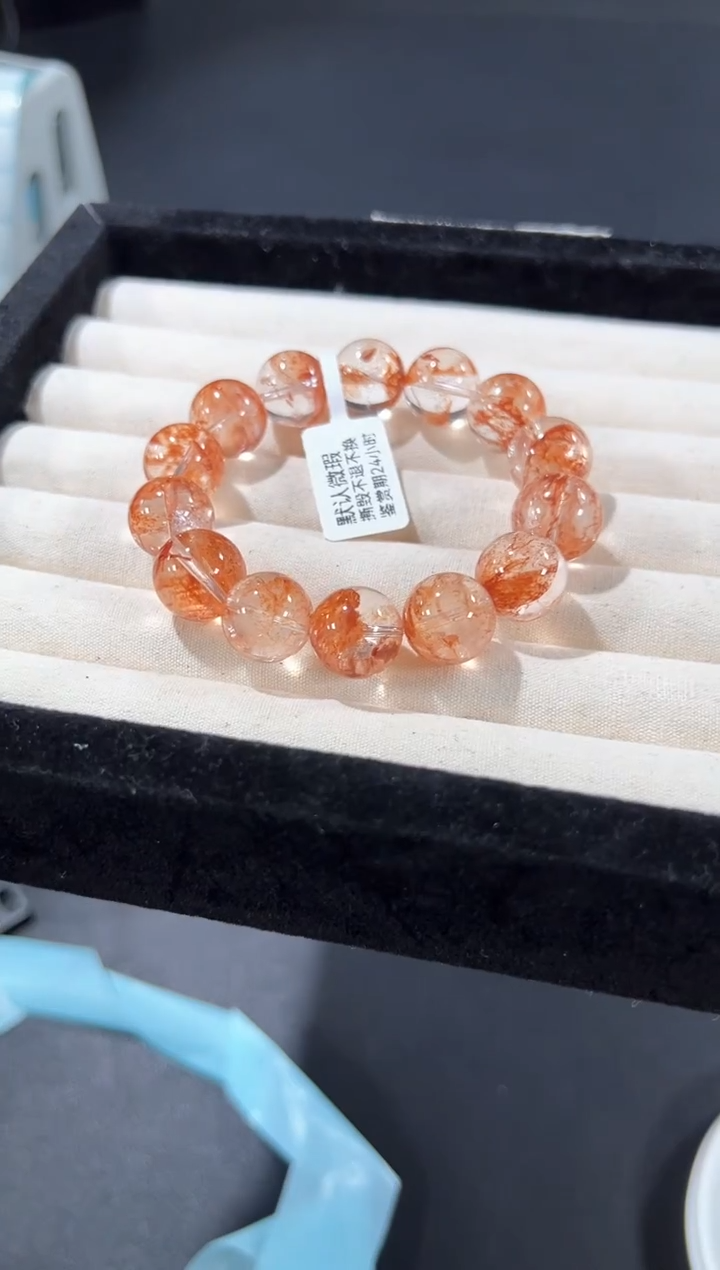 未镶嵌手串水晶56i多样性发其一【1条】默认微瑕14mm