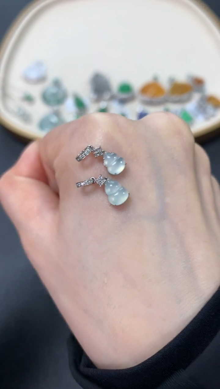 【闪购商品】翡翠吊坠(不含链)18K金镶嵌680（多样性发其一）