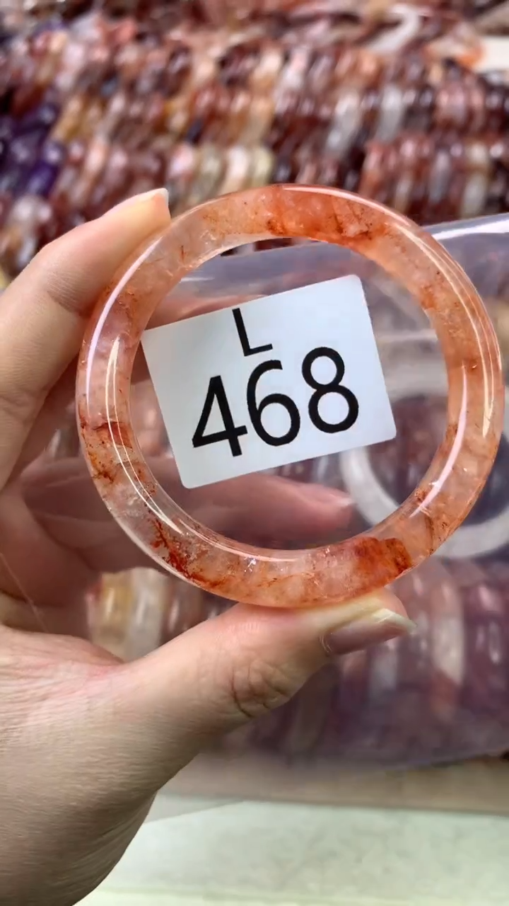 【闪购商品】水晶水晶手镯L未镶嵌468-52
