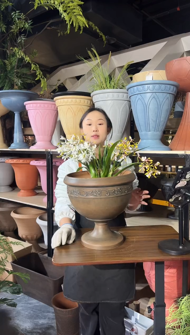 33*32/G33【孤品】古铜色外贸尾单福利酒杯花盆