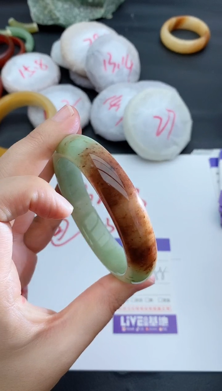 未镶嵌手镯石英质玉76+57/58