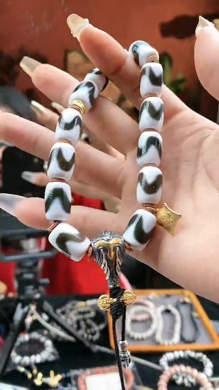 【闪购商品】玛瑙/玉髓72银S925镀金镶嵌0121-