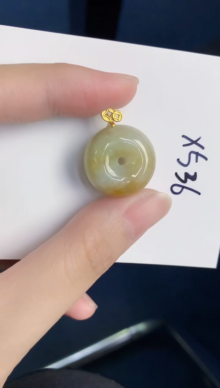 颈饰未镶嵌翡翠天然翡翠缅甸A货