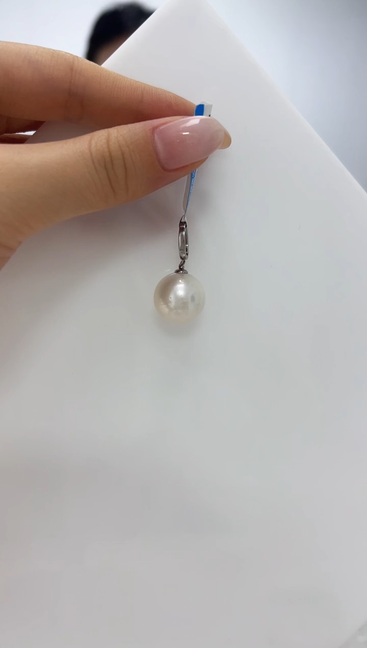 【闪购商品】淡水珍珠DA银S925镶嵌吊坠 A375