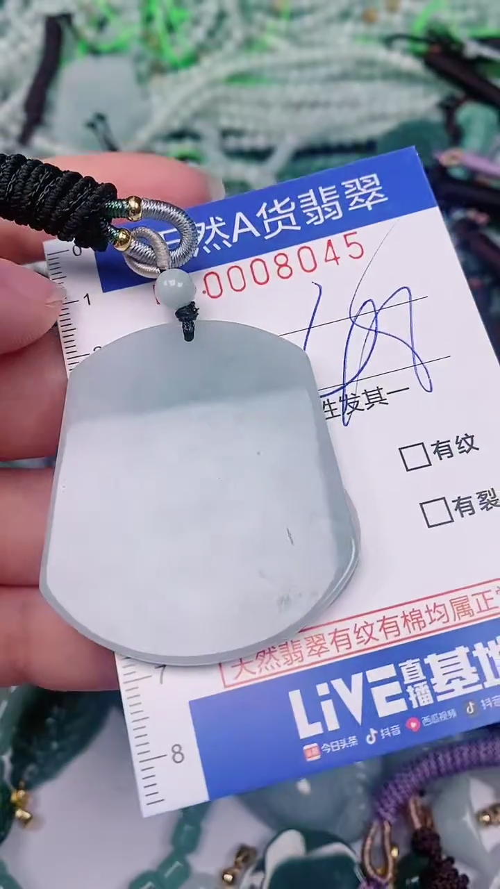 【闪购商品】翡翠颈饰未镶嵌00008045