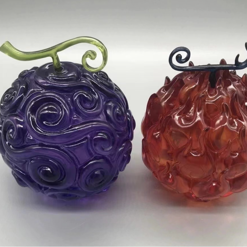 《云上模玩GK》 私人订制 实心透明暗暗 恶魔果实 GK雕像