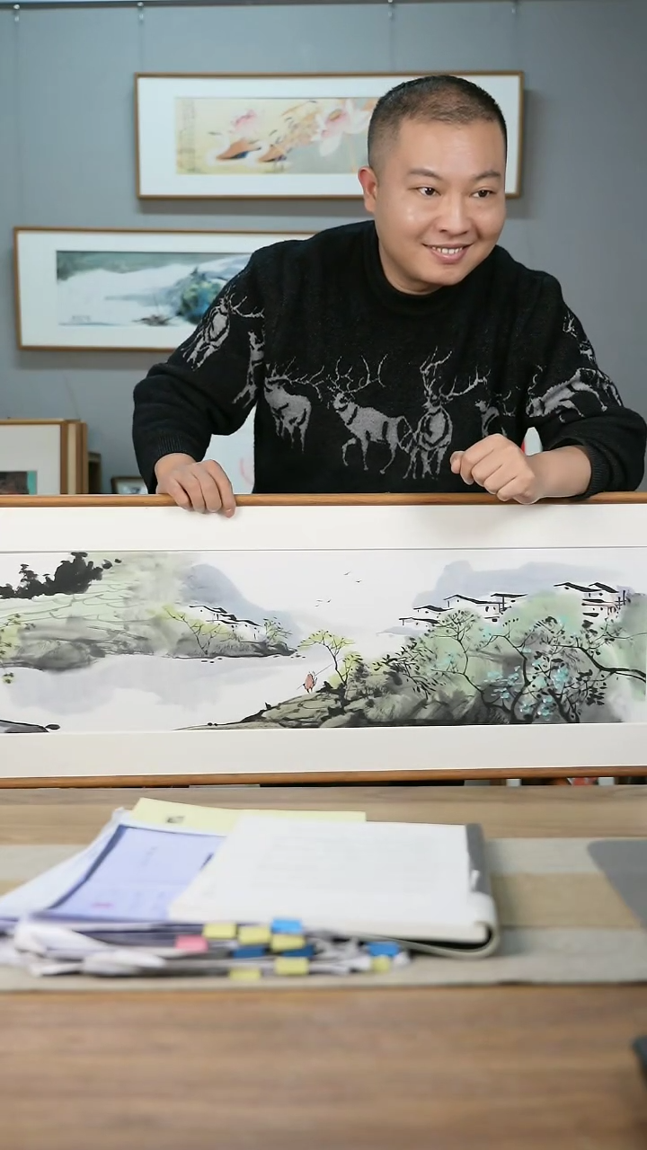 【闪购商品】书法协会会员老师带框作品-