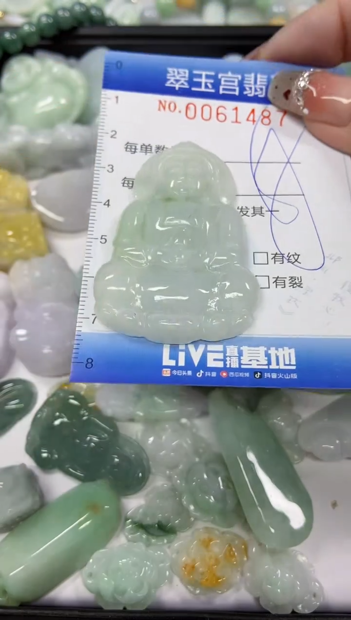 【闪购商品】翡翠颈饰未镶嵌闪购商品0061487