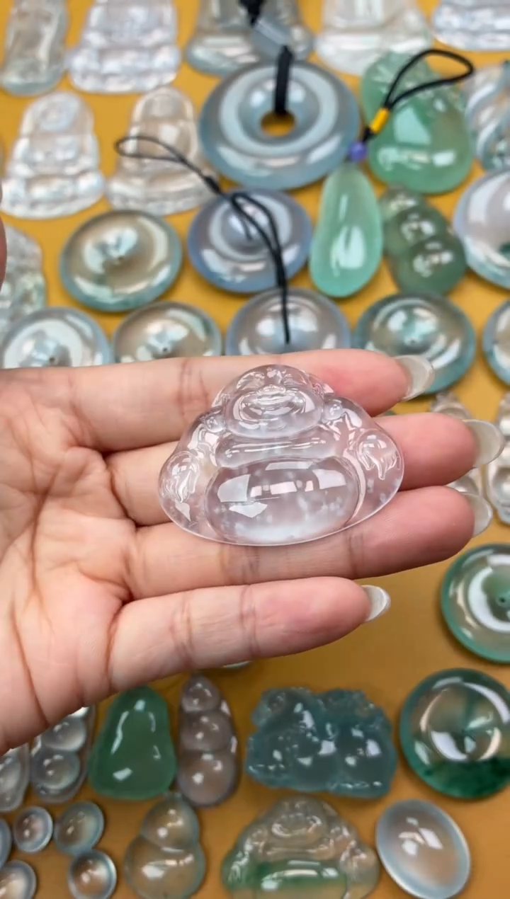 吊坠(不含链)未镶嵌翡翠62 佛公 34.5 45.3 7.1