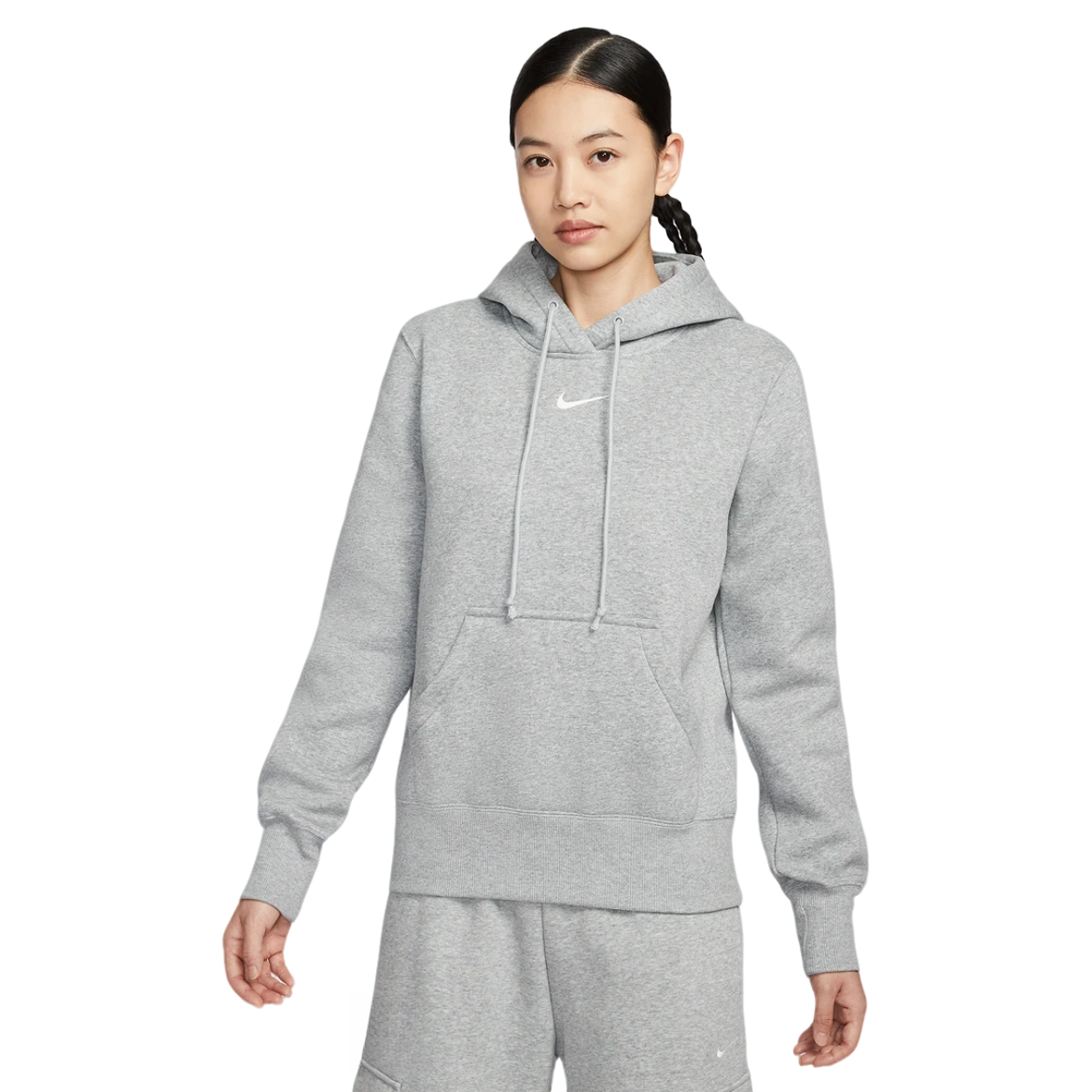 耐克女子加绒套头连帽衫冬季新款针织卫衣PHO ENIX HF6840063