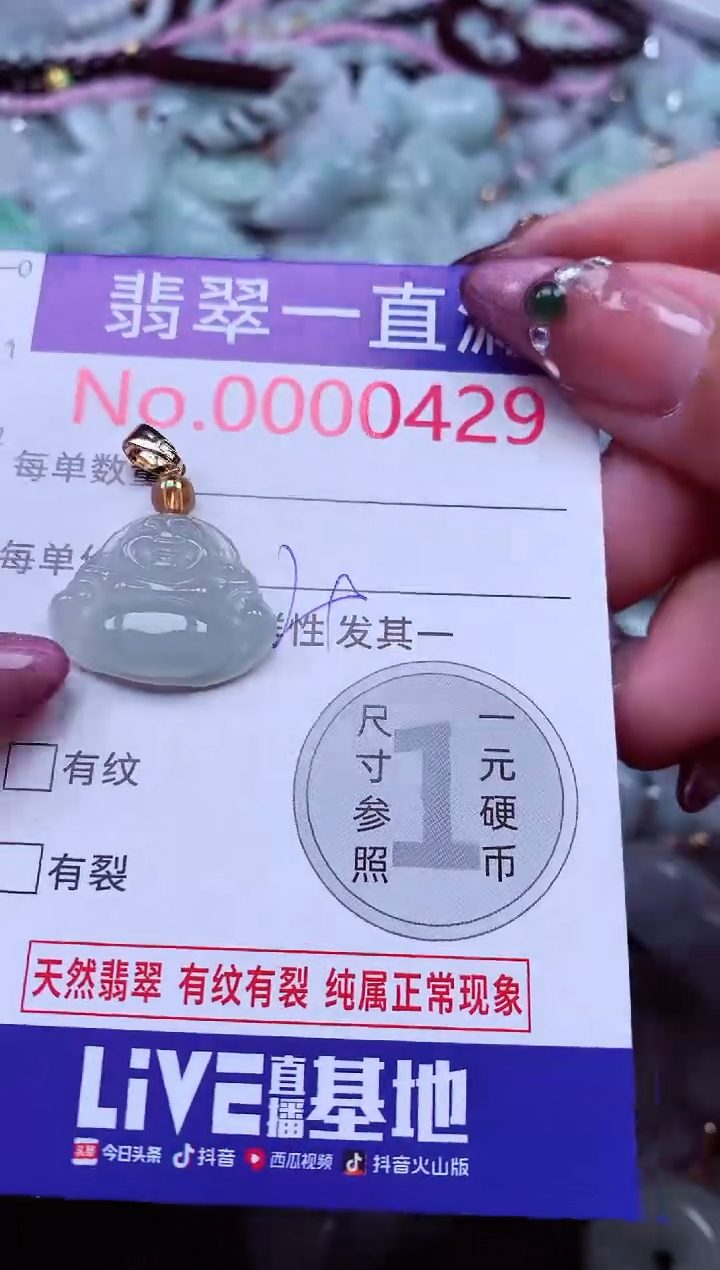 颈饰未镶嵌翡翠429