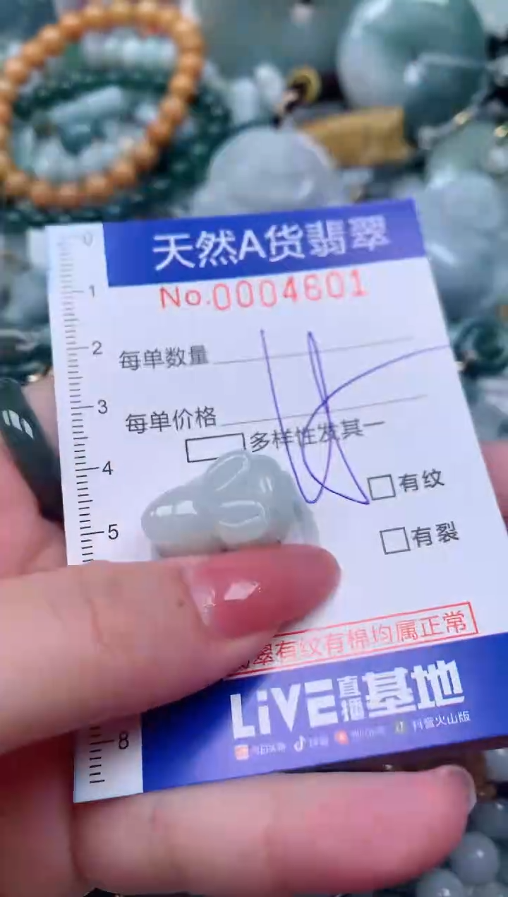 【闪购商品】翡翠颈饰未镶嵌00004601