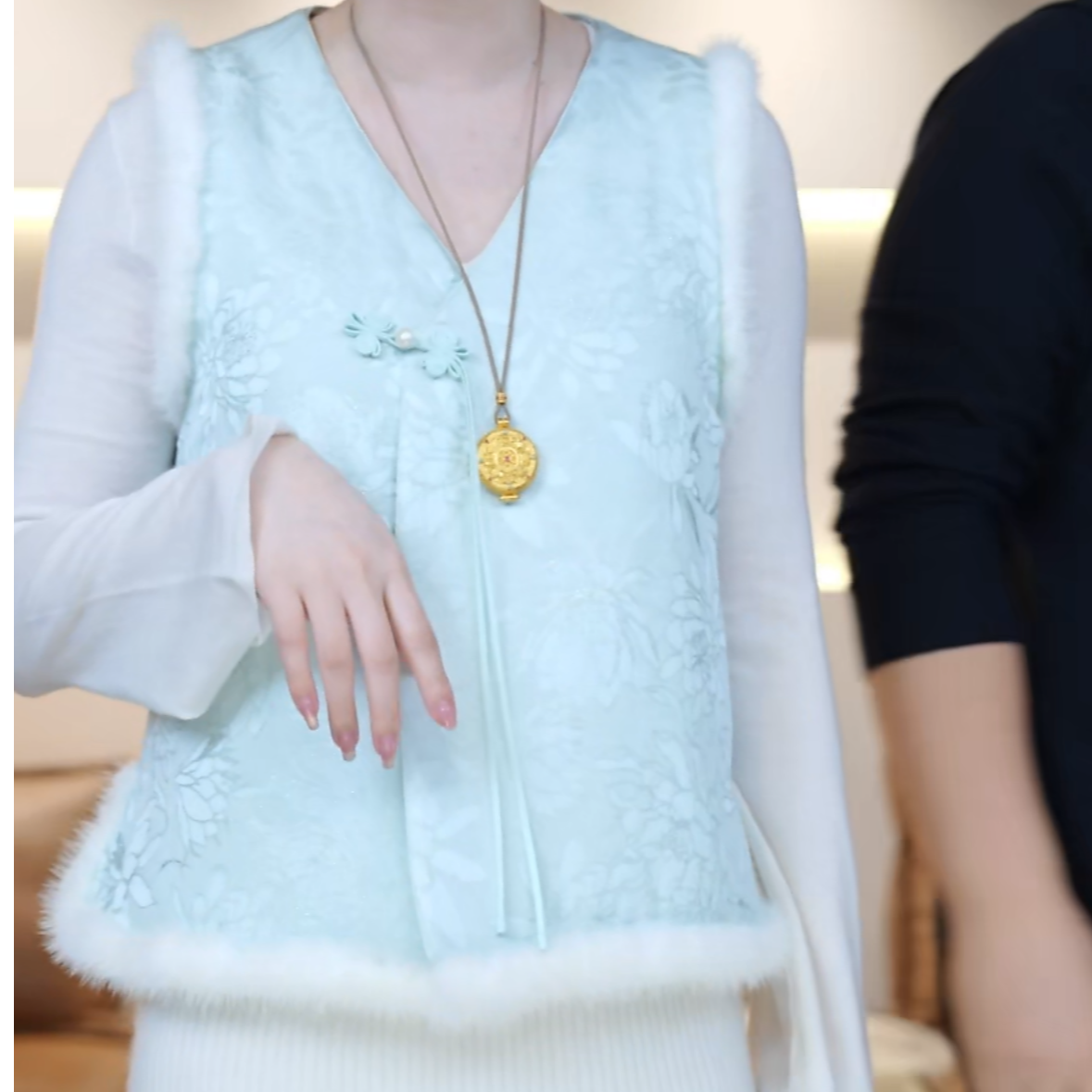 墨染之道 国风新中式马甲FX0848