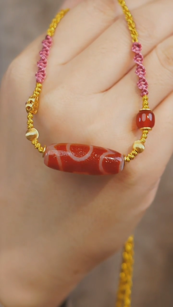 【闪购商品】玛瑙/玉髓项链未镶嵌多样性发其一