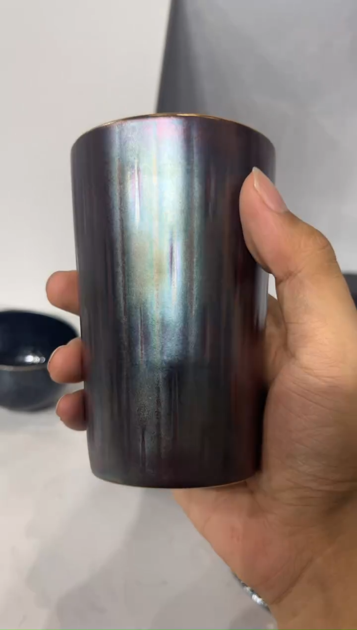 F*生107柴房陶瓷柴烧主人杯