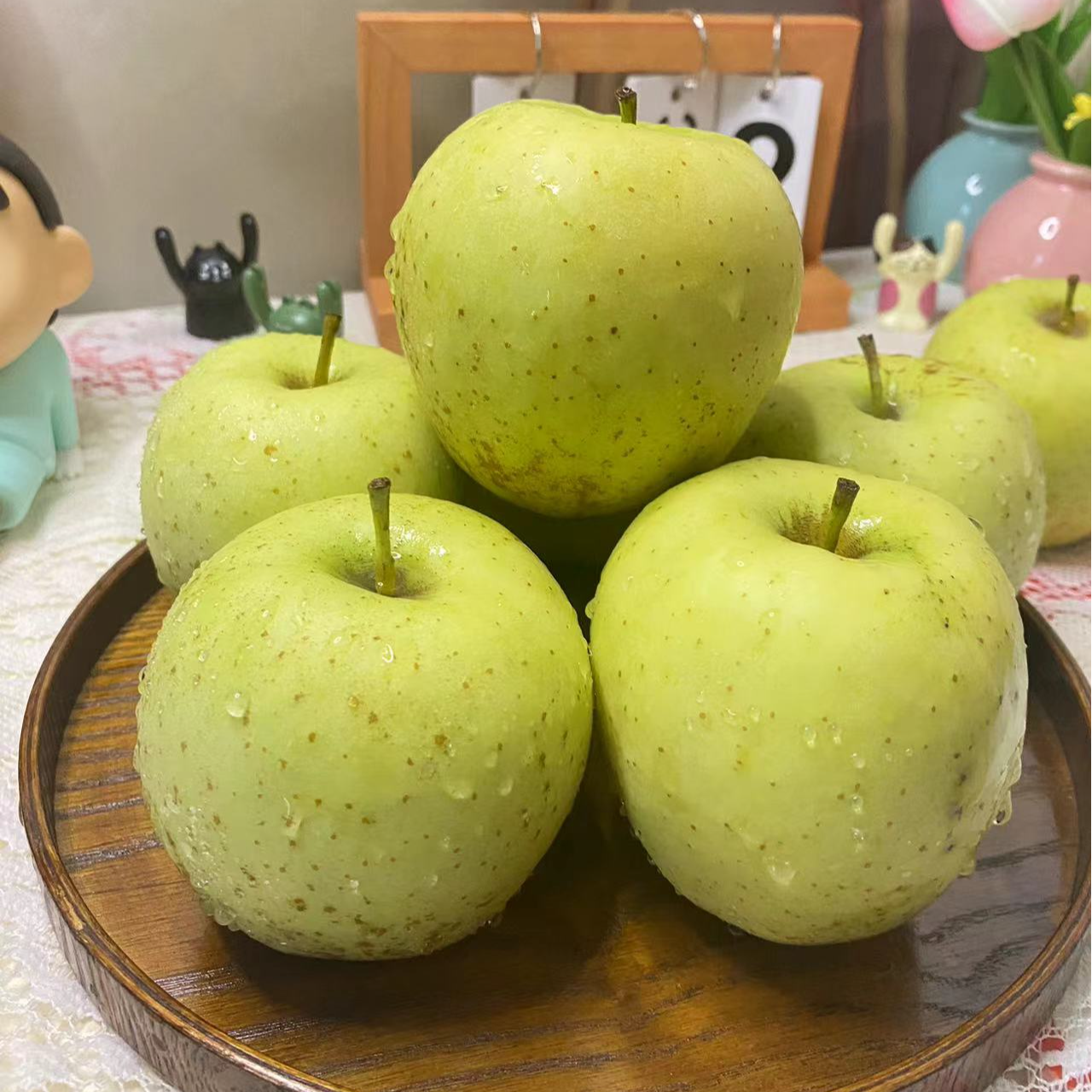 ty脆爽金帅青苹果当季大沙河苹果金帅元帅青苹果酸甜孕妇水果